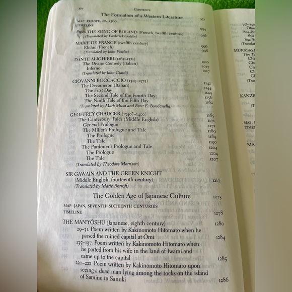 World Masterpieces Norton Anthology Expanded Edition In One Volume - Picture 9 of 16